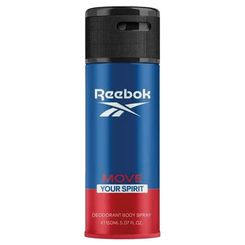 REEBOK MOVE YOUR SPIRIT MEN BODY SPRAY X 150 ML.
